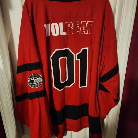 PUCK HCKY Volbeat collectors hockey jersey size 3X - Picture 2 of 7